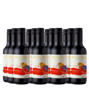 7 Colores Cabernet Sauvignon 187 ml x 12 Botellas (pequeñas)