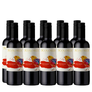 7 Colores Cabernet Sauvignon 375 ml x 10 Botellas Medianas