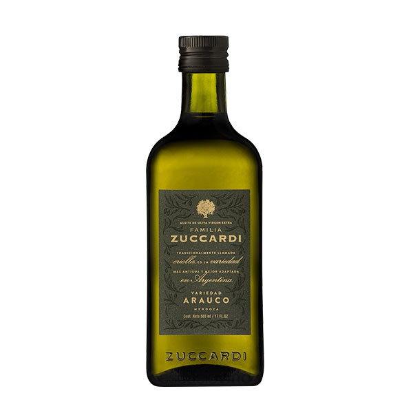 Aceite de Oliva Arauco Extra Virgen Familia Zuccardi 500 ml