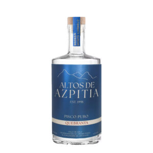 Altos de Azpitia Pisco Puro Quebranta 750 ml.