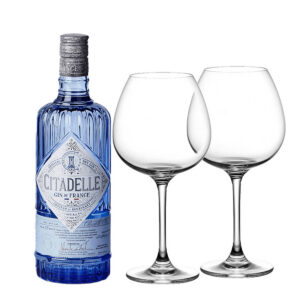 Citadelle Gin 750ml. + 2 Copas de Cristal