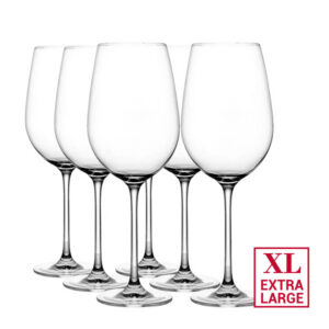 Idelita Copas de Cristal Bordeaux 750 ml. Extra Large – Caja de 6 unidades