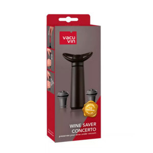Conservador de Vino Original con 2 Tapones (Bomba de Vacío) Vacu Vin