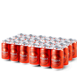 Cerveza Estrella Damm 330 ml x 24 Latas