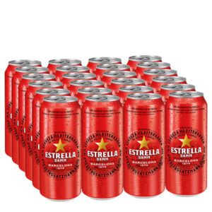 Estrella Damm 500 ml. x 24 Latas