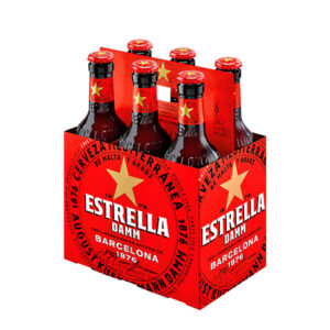 Estrella Damm Botella Six Pack 330 ml.