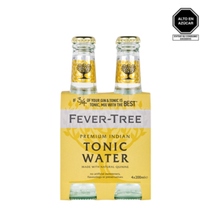 Fever-Tree Agua Tónica Premium Indian Four Pack 200 ml