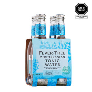 Fever-Tree Agua Tónica Mediterranean Four Pack 200 ml