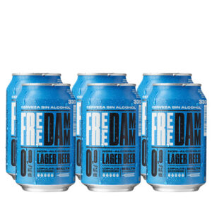 Free Damm Cerveza Sin Alcohol 330 ml x 6 Latas
