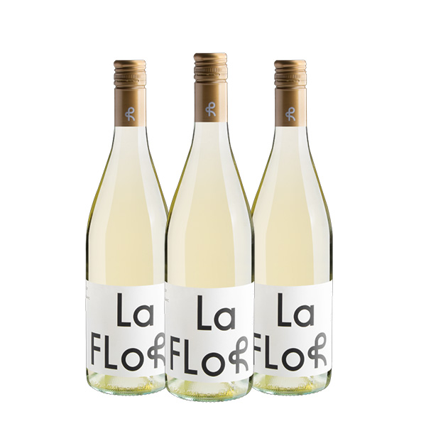 Pulenta La Flor Sauvignon Blanc 750 ml. x 3 Botellas
