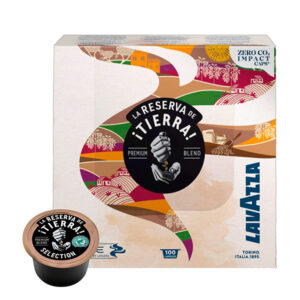 Lavazza Café Blue La Reserva de ¡Tierra! Selection x 100 Cápsulas – Compatibles con Cafeteras Lavazza Blue®