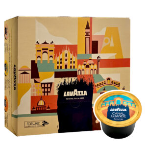 Lavazza Café BLUE Canal Grande Venezia x 100 Cápsulas – Compatibles con Cafeteras Lavazza BLUE