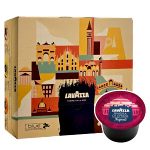 Lavazza Café BLUE Riviera di Chiaia Napoli x 100 Cápsulas – Compatibles con Cafeteras Lavazza BLUE®