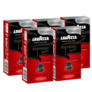 Lavazza Cápsulas de Café Espresso Maestro Classico Nespresso®Compatible x 50 Capsulas.