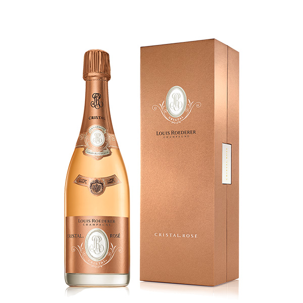 Louis Roederer Champagne Cristal Rosé 750ml.