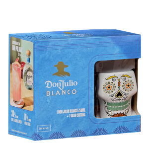 Pack Don Julio Tequila Blanco 750 ml. + Vaso Catrina