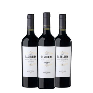 Pulenta Finca La Zulema Malbec 750 ml. x 3 Botellas