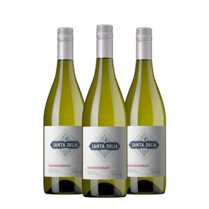 Santa Julia Chardonnay 750 ml. x 3 Botellas.