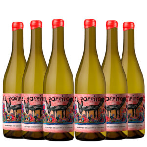 Santa Julia El Zorrito Naranjo Chardonnay Natural 750 ml. x 6 Botellas.