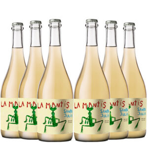 Santa Julia Espumoso La Mantis Chardonnay Natural 750 ml. x 6 Botellas