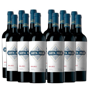 Santa Julia Malbec 750 ml. x 12 Botellas