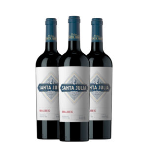Santa Julia Malbec 750 ml. x 3 Botellas