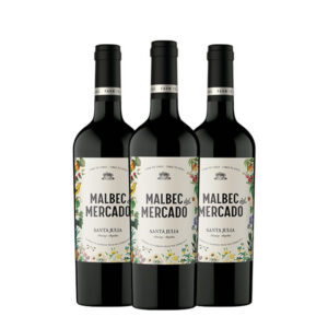 Santa Julia Malbec Del Mercado 750 ml. x 3 Botellas