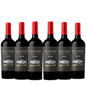 Santa Julia Malbec Reserva 750ml. x 6 Botellas