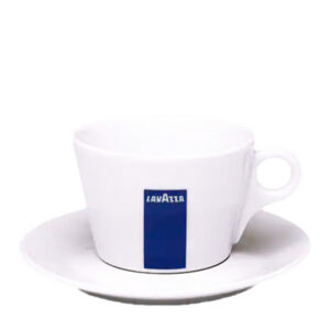 Set Lavazza Americano Taza y Plato de Porcelana