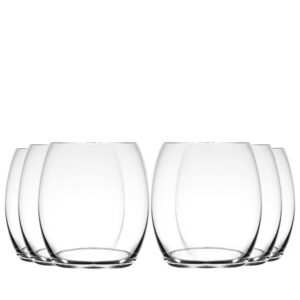 Idelita VasoTumbler Whisky de Cristal 480 ml. – Caja de 6 Unidades