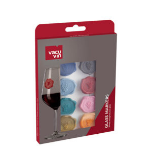 Marcadores de Copas modelo “Classic” Set x 8 Vacu Vin