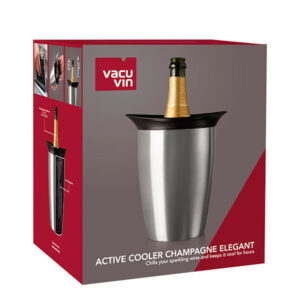 Base Cubitera “Active Cooler” Champagne Elegant Vacu Vin