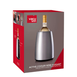 Base Cubitera “Active Cooler” Wine Elegant Acero Vacu Vin