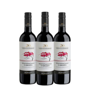 Zonin Ventiterre Montepulciano d´Abruzzo 750ml. x 3 Botellas