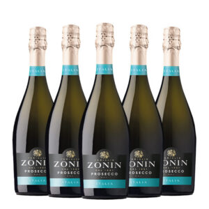 Prosecco Zonin 750 ml. x 5 Botellas