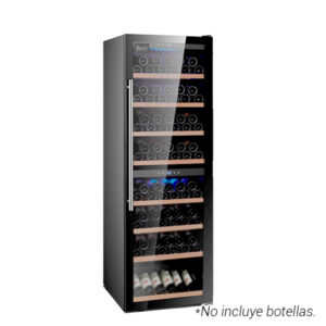 Cava de Vinos Profesional Dual Zone Capacidad 180 Botellas – Vinera Climatizada