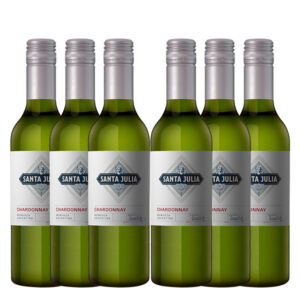 Santa Julia Chardonnay 375 ml. x 6 Botellas (medianas)
